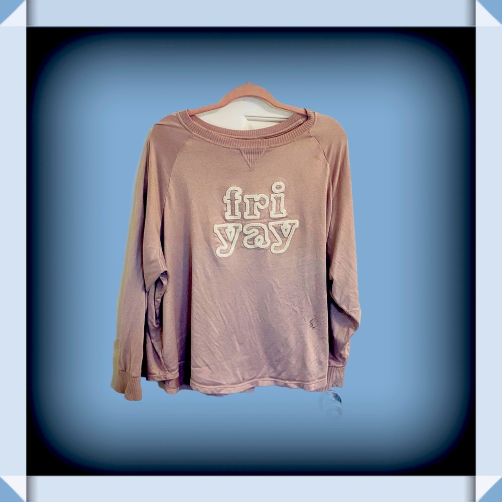 FriYay long sleeved top